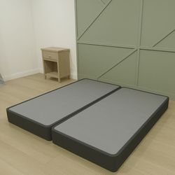 California King Size Box Spring Foundation | New in Plastic | All Sizes Available | Same-Day Delivery