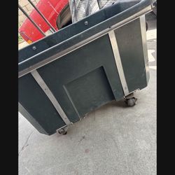 Heavy Duty Cart W Wheels For Transport Of Things Thick Wheels