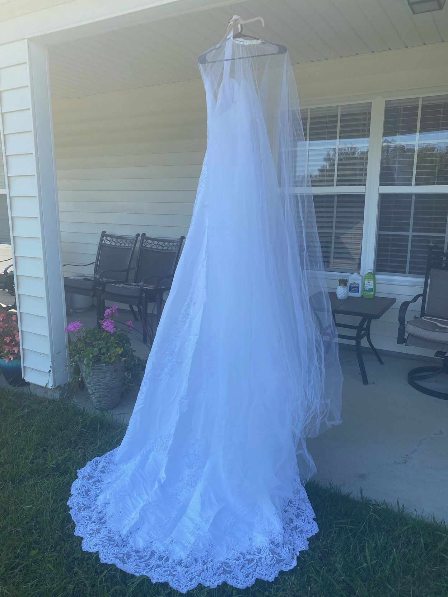 Michael Angelo Wedding Dress Size 16