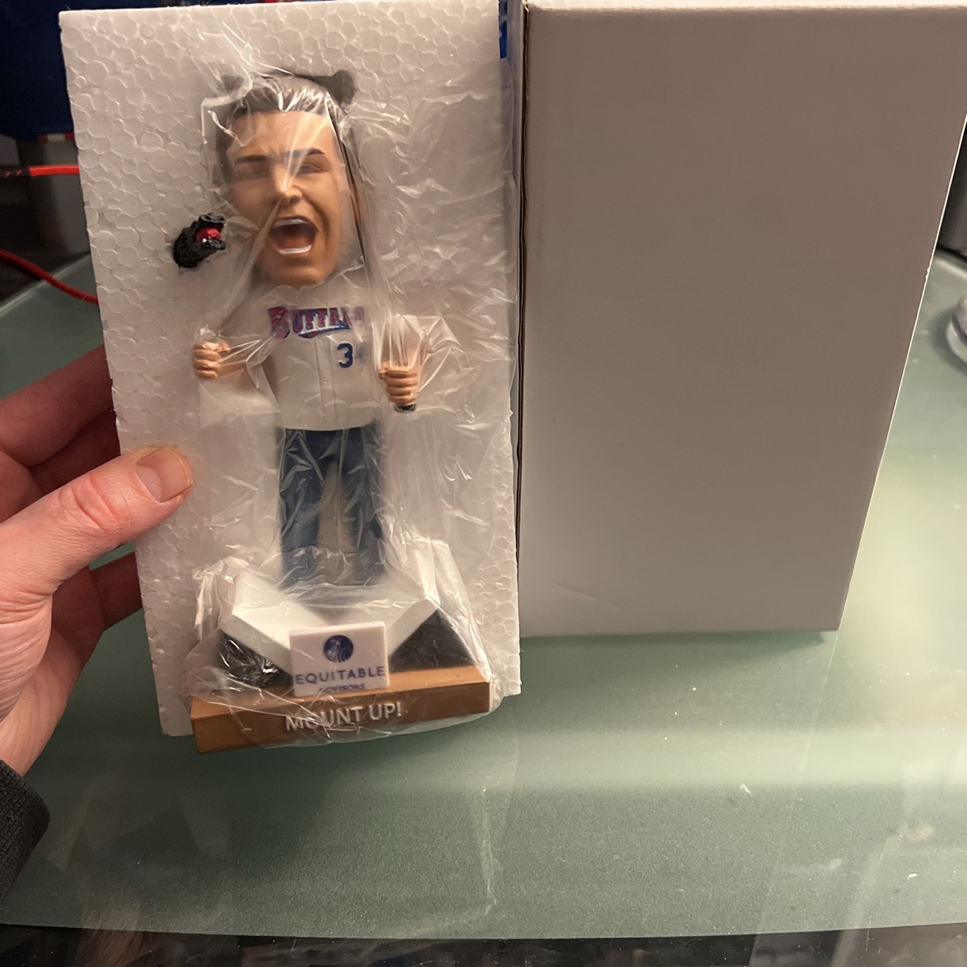 Buffalo Bisons Kyle Brandt Bobblehead NFL Network 