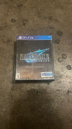 Final Fantasy VII Remake - PlayStation 4 Deluxe Edition (Renewed)