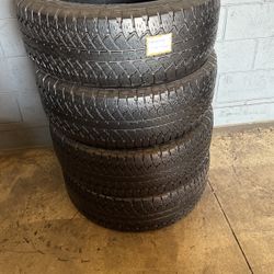 4-used Tires 265/65/18 Bridgestone For 210.00 Installed. Free Mount And High  Speed Balance Included.