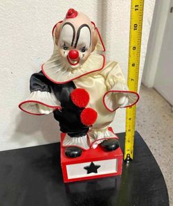 PAYASO CAJA DE MUSICA