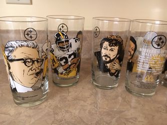 Vintage Steelers Glasses