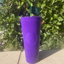 Starbucks 2024 Fall Halloween Collection Purple Glow In The Dark Venti Tumbler 24oz