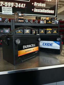 Car batteries