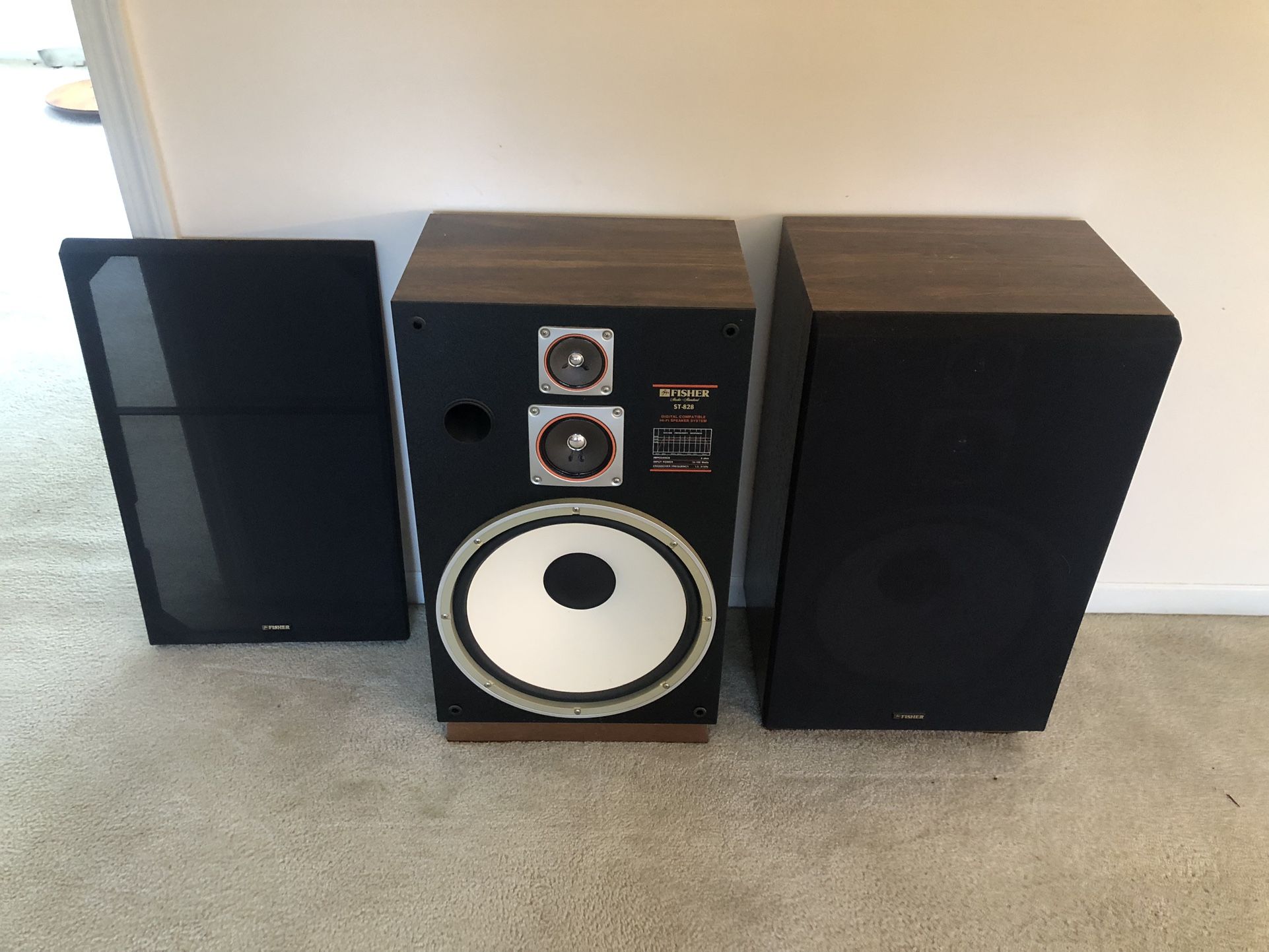 Fisher ST-828 Speakers