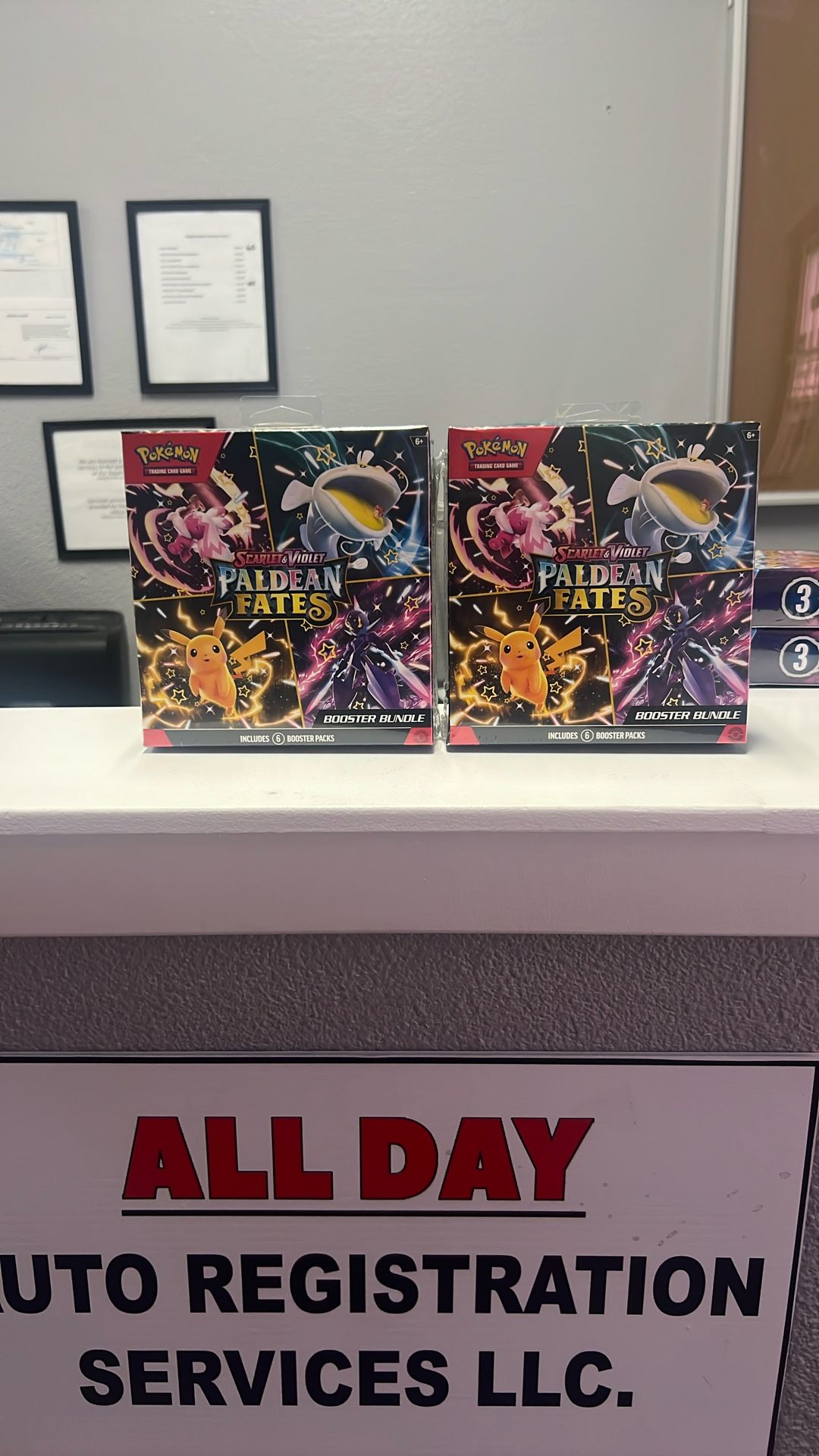 Pokémon TCG Scarlet & Violet Paldean Fates Booster Bundle Factory Sealed