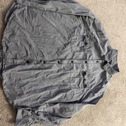 Converse One Star button-down long-sleeve shirt Sz XL