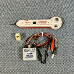 Tone Generator Kit 200EP Inductive Amplifier Wire Tracer Circuit Tester Tone Tracing 77HP Probe Kit