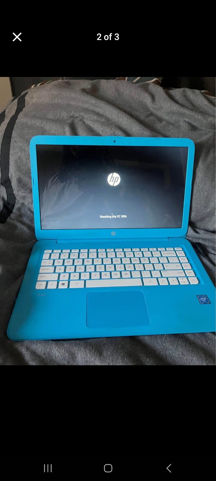 HP Laptop And Charger