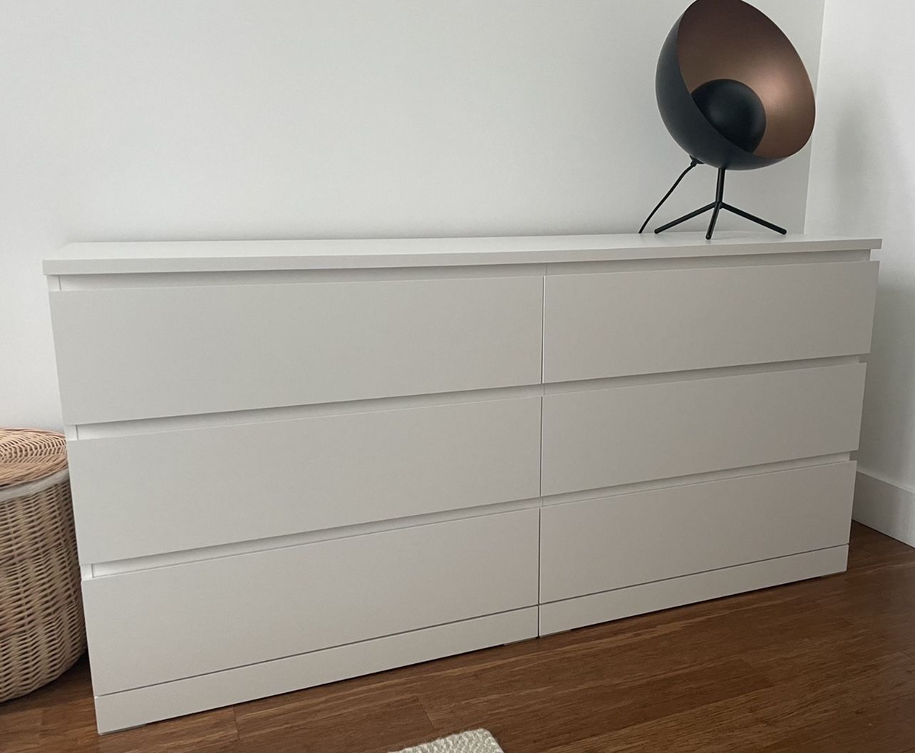 White Ikea Dresser