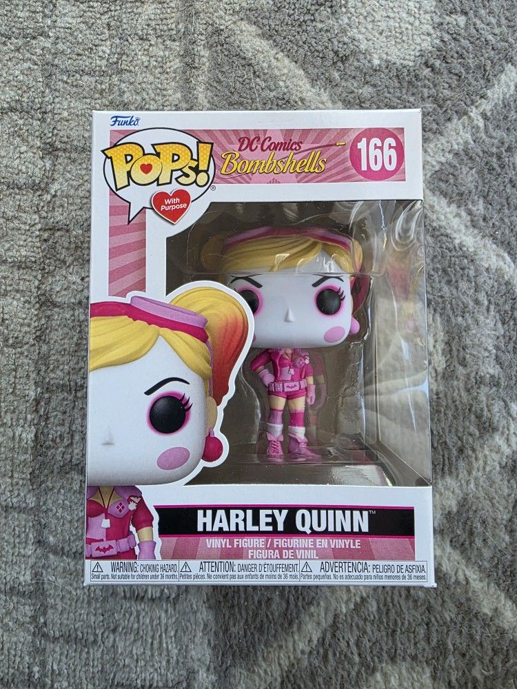 Funko POPS! With Purpose DC Comics Bombshells Harley Quinn #166