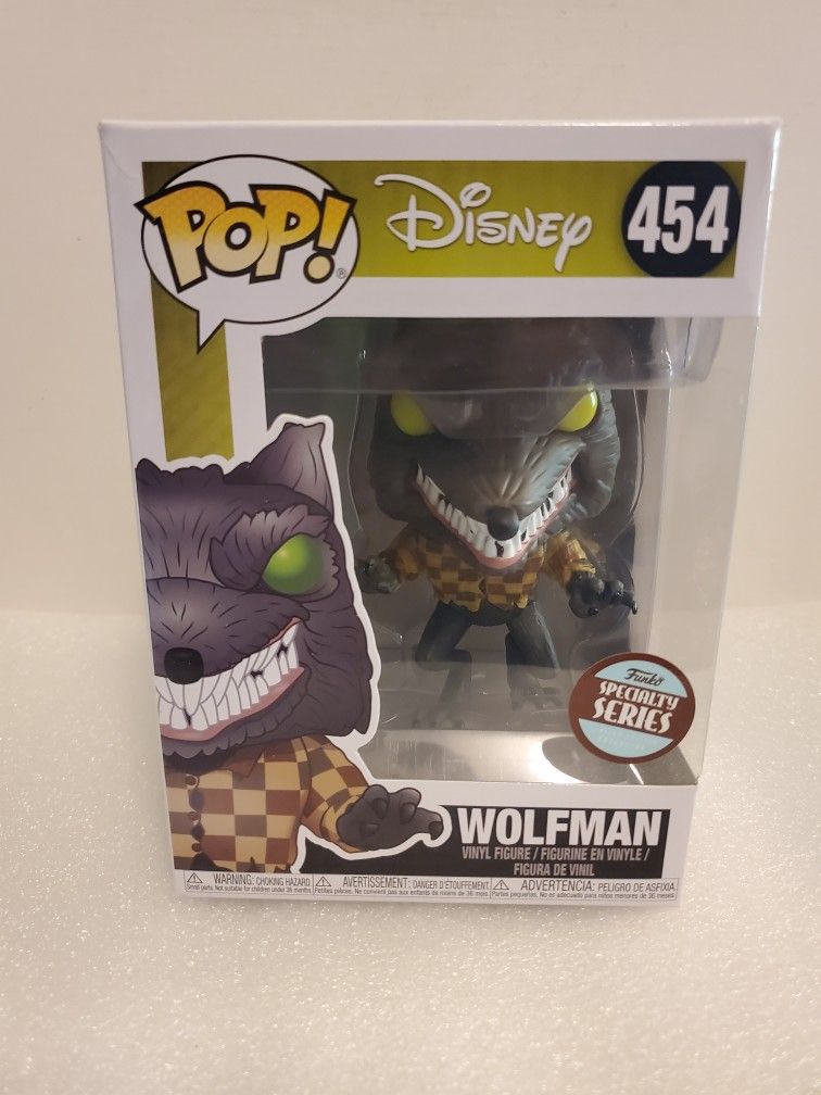 Funko Pop! Specialty Series Disney Nightmare Before Christmas Wolfman #454 New