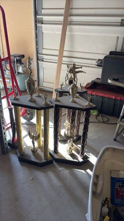 Huge vintage trophy’s