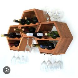 Wall Mounted /countertop Wine Rack