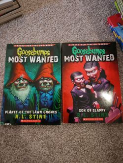 Goosebumps most wanted son of sloppy and planet of the lawn gnomes