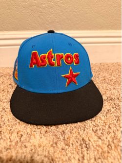 Houston Astros Mitchell & Ness Fitted hat