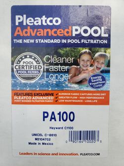 Pleatco PA100 pool Filter