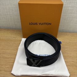 Louis Vuitton Belt Black On Black