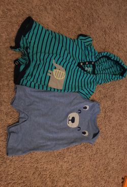 Boys rompers 0-3 months