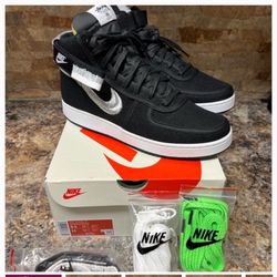 11.5 2 Pairs STÜSSY & NIKE VANDAL HIGH 140$ Each 