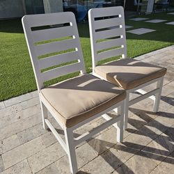 Two Very Nice Chairs With Cushion For Outdoors
