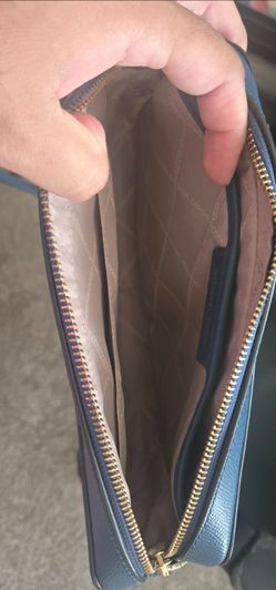 Michael Kors Blue Cross Body Handbag
