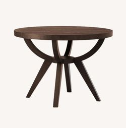 West Elm Arc Base Pedestal Dining Table And Chairs