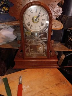 Persian mantle clock