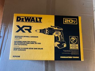DEWALT 20V MAX XR Brushless Drywall Screwgun DCF630B Tool only