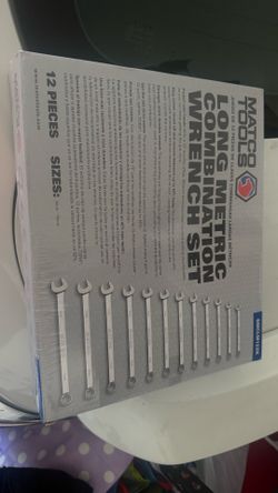 Pending sale,Brand new Matco Long metric combination Wrench set