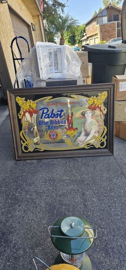 1 Large Paps Blue Mirror