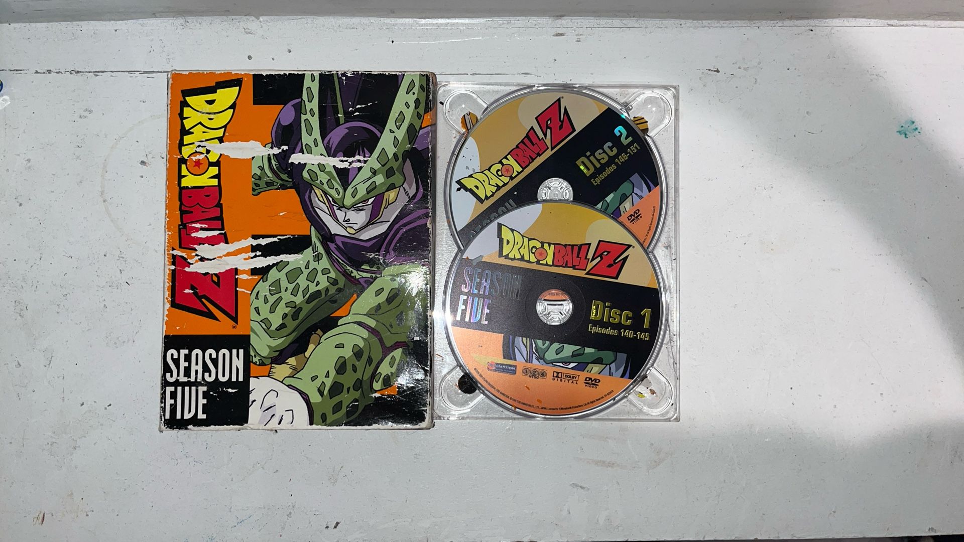 Dragon ball Z (season Five DVD 4 Discs)