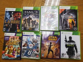 Used $5 XBOX 360 Games