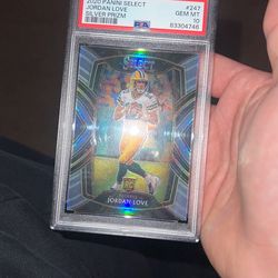 Jordan Love Silver Rookie GM 10