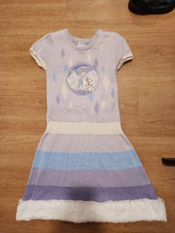 Disney Frozen girls dress 7/8