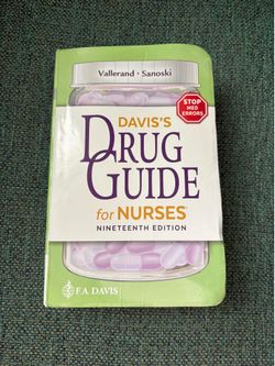 Davis’s Drug Guide for Nurses