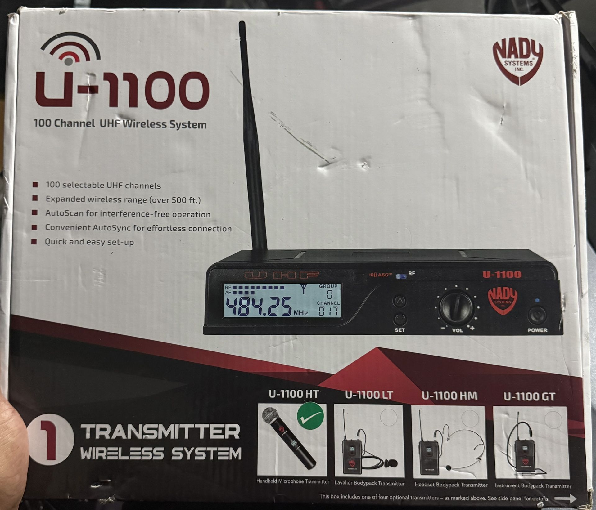 Nady U-1100 Wireless Microphone