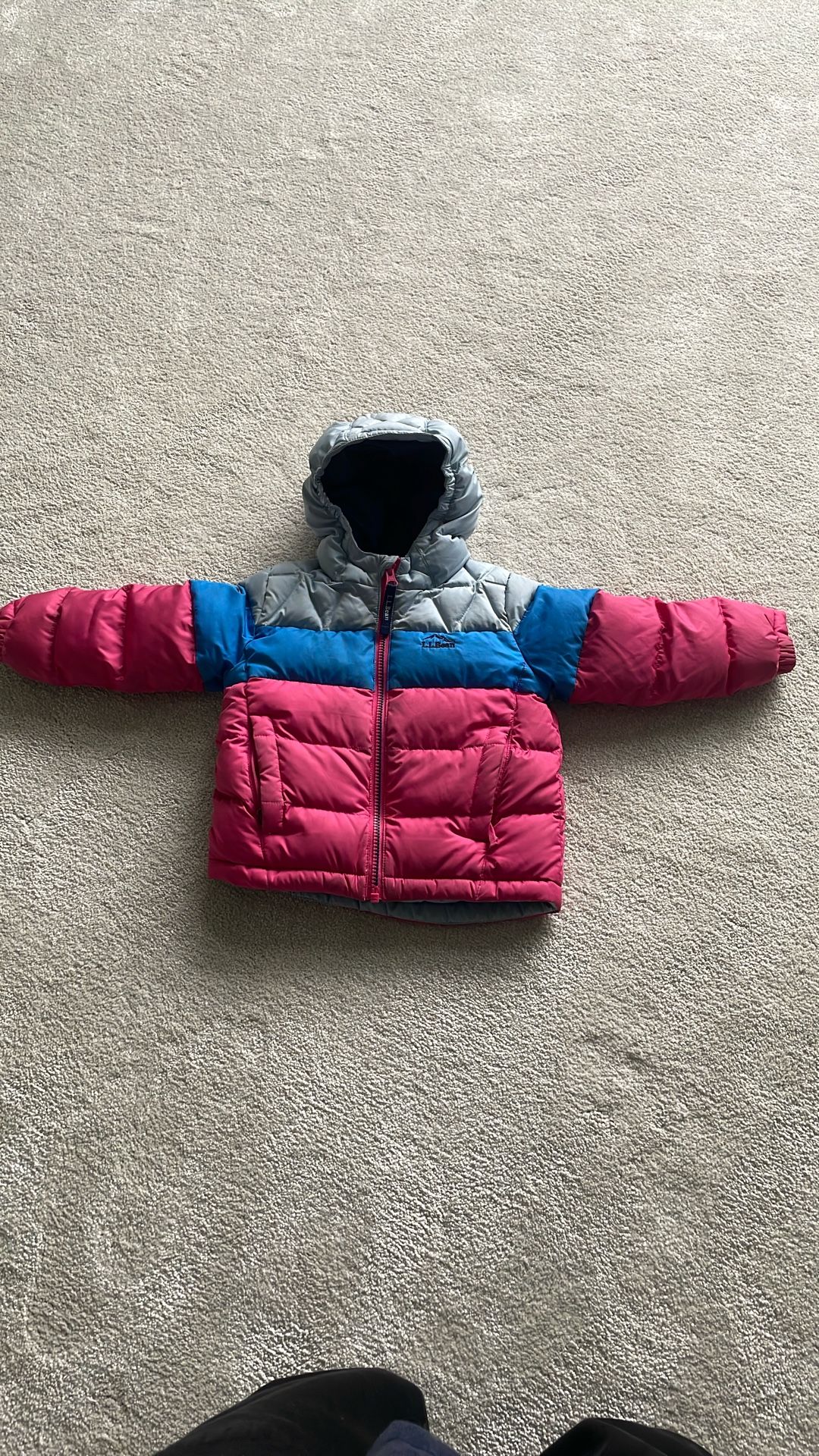 LL Bean Kids Toddler Waterproof Jacket 3T