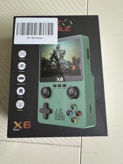 X6 Portable Game Console