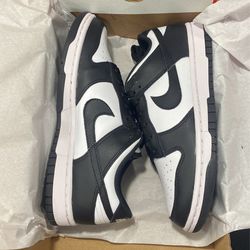 Nike Dunk Low Panda Black White Size 6.5W 8W And 9.5M