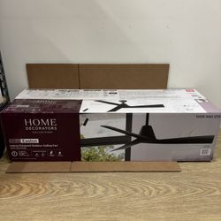 New 52” Indoor/Covered Outdoor Ceiling Fan with Remote 