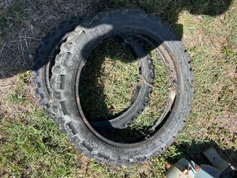 Free dirtbike tires and bunkbed ladder