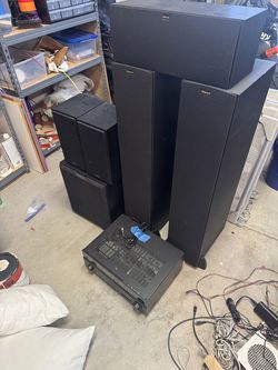 Klipsch 5.1 Home Theater System + Yamaha 7.1 AV Receiver