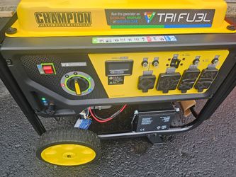 Champion Tri-Fuel Portable Generator, model 201412