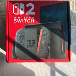 Nintendo Switch 2 New In Box Latest Model In Hand