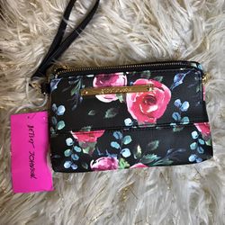 Betsey Johnson Wristlet Pouch Bag