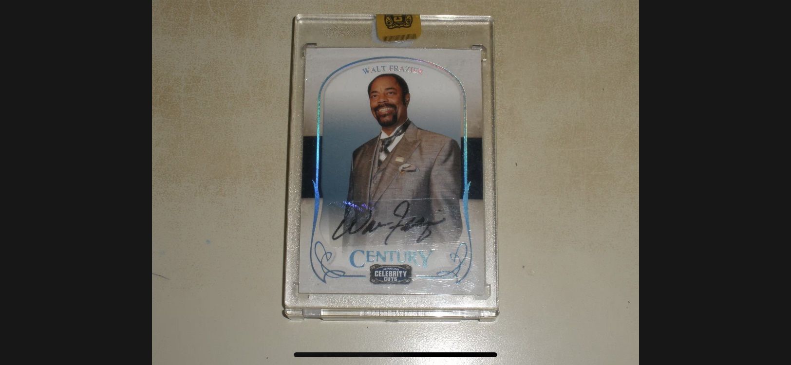 Walt Frazier 1/1 Autograph Signed Auto Card