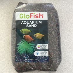 GloFish Aquarium Sand - Black, 5lbs